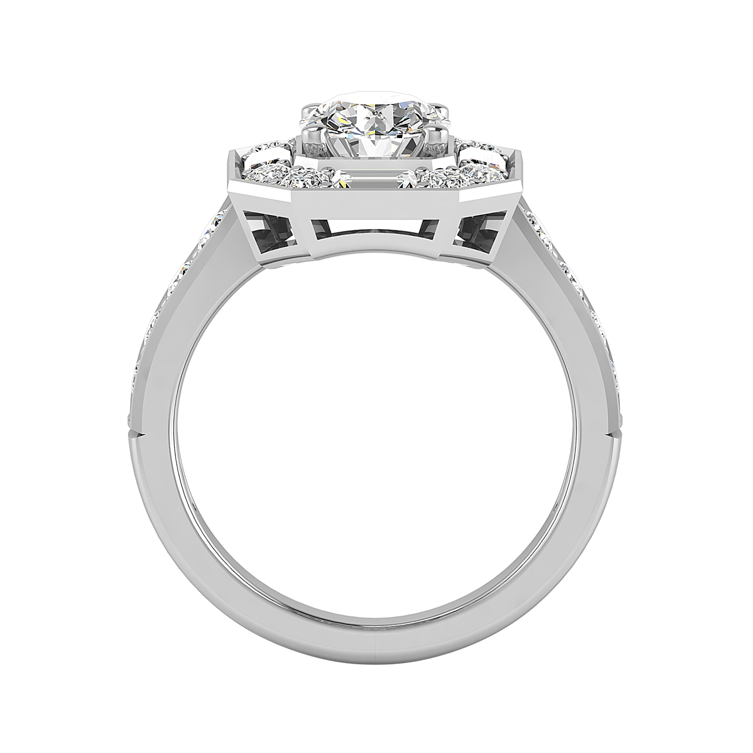 Fiona Halo Engagement Ring